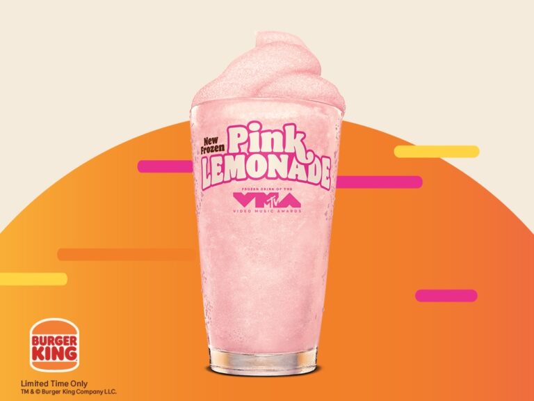 Burger King Frozen Drinks Menu