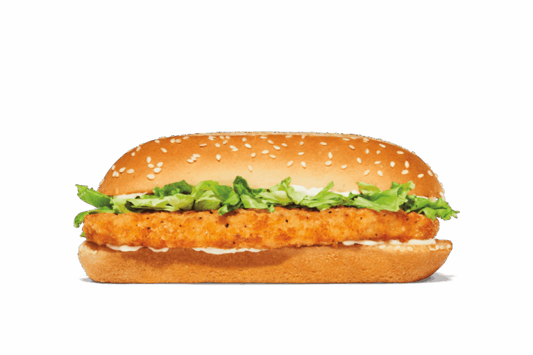 Burger King Menu Chicken Sandwich