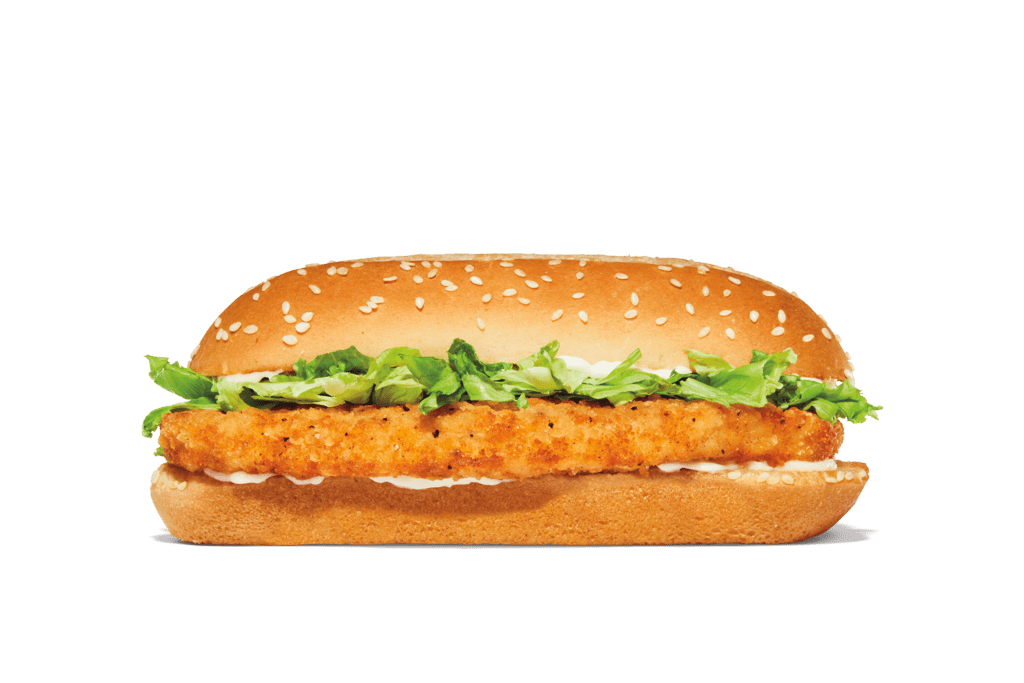 Burger King Menu Chicken Sandwich