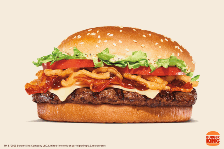 New Whopper Burger King Menu